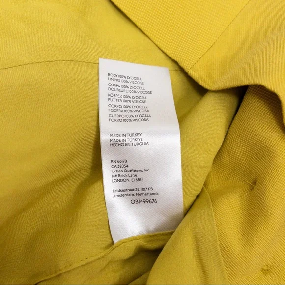 NWT Free People Gabbie Vest Suit Set 4 Trouser Pleat Double Breasted Wide Leg - Picture 16 of 16